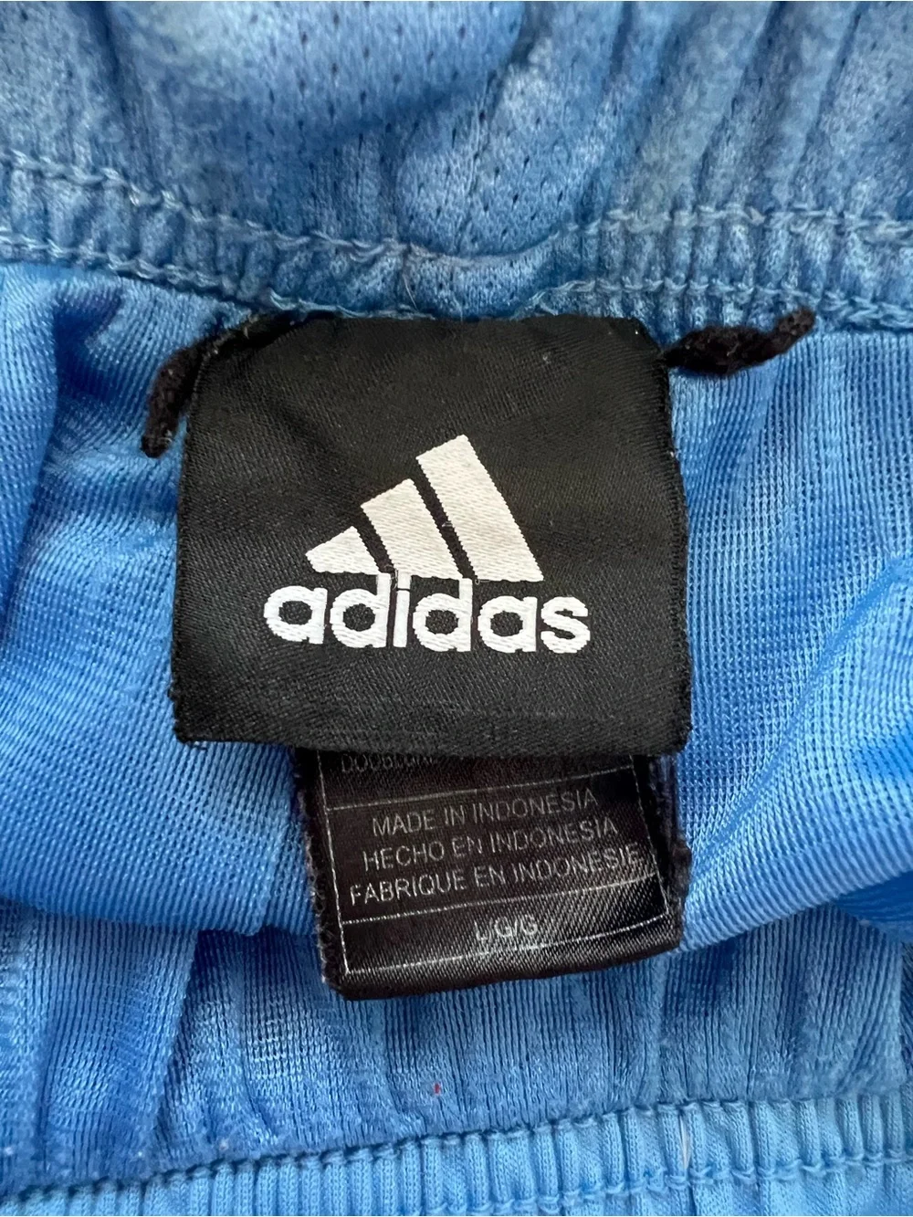 adidas Blue Basketball Shorts Denver Nuggets Large